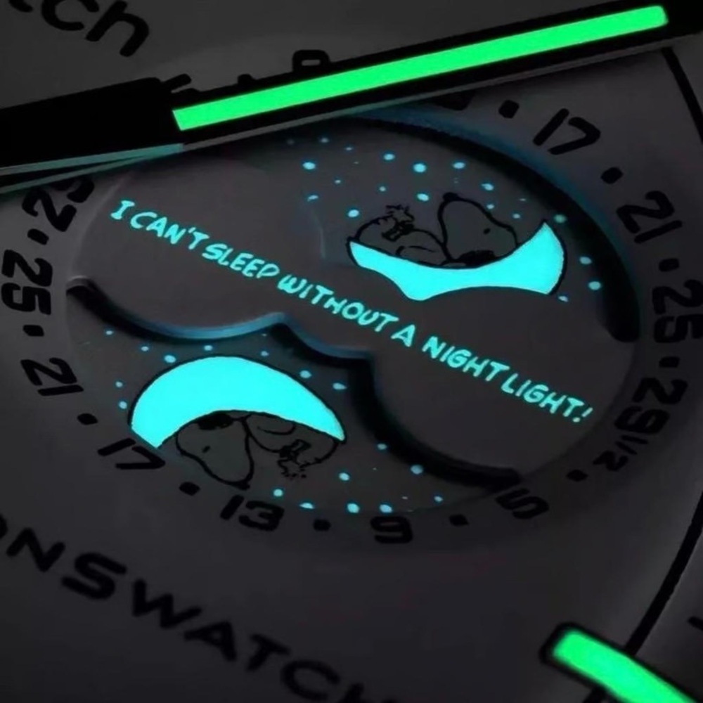 Swatch MoonSwatch Speedmaster White Chronograph Watch - Picture 6 of 10